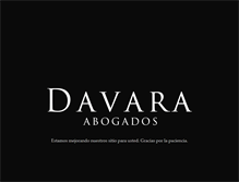 Tablet Screenshot of davara.com.mx